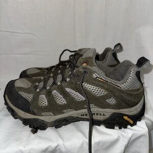 Merrell Vibram Women's 9 Performance Footwear Gray Hiking Trail Shoes J87336